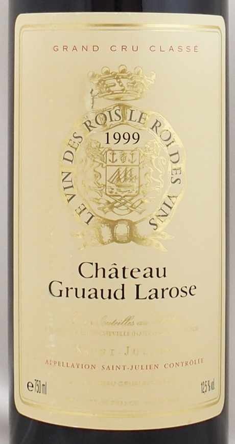 お金を節約 CHATEAU GRUAUD LAROSE 1982 シャトー グリュオ ラローズ