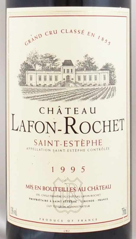 1995年 シャトー ラフォン ロシェ CHATEAU LAFON ROCHET の販売[ヴィンテージワインショップのNengou-wine.com]