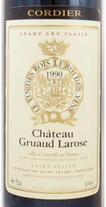 送料無料】1990年 シャトー グリュオ ラローズ CHATEAU GRUAUD LAROSE