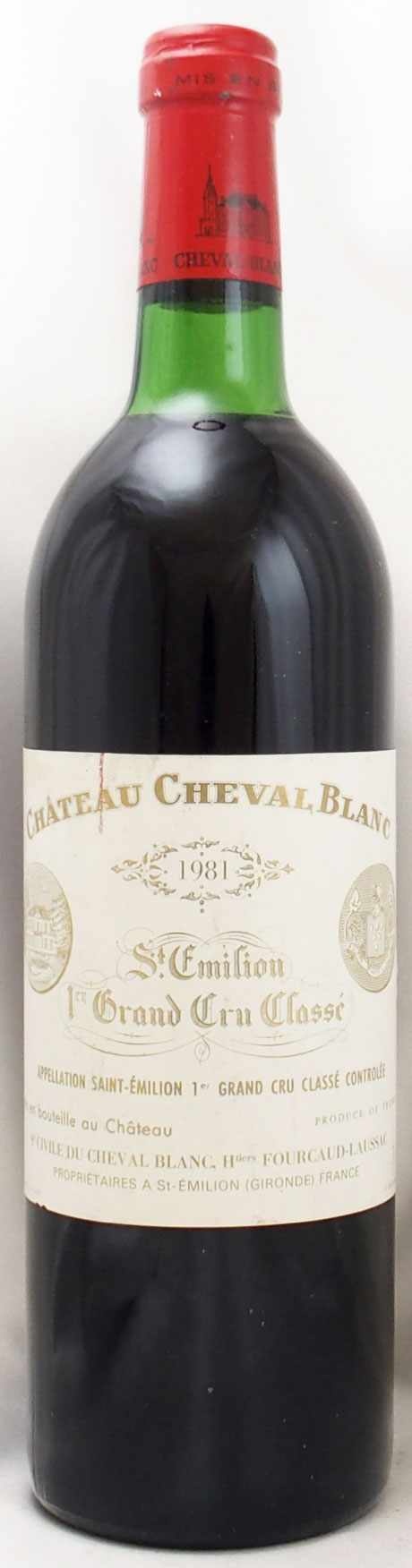 1981年 シャトー シュヴァル ブラン CHATEAU CHEVAL BLANC の販売 