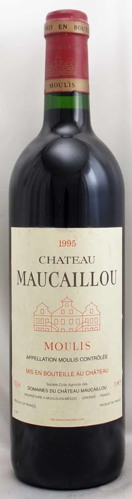 シャトー モーカイユ [1996] 750ml 赤 CHATEAU MAUCAILLOU-