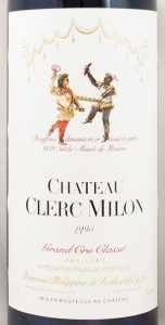 1995年 シャトー クレール ミロン CHATEAU CLERC MILON の販売