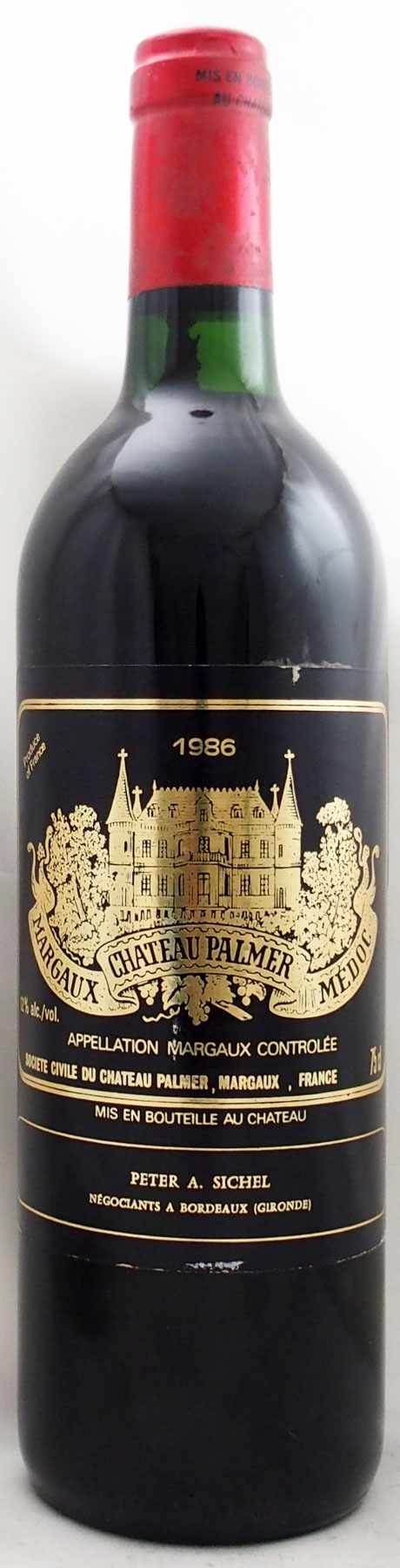 1986年 シャトー パルメ CHATEAU PALMER の販売[ヴィンテージ 