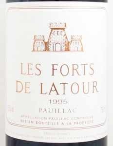 1995年 レ フォール ド ラトゥール LES FORTS DE LATOUR の販売