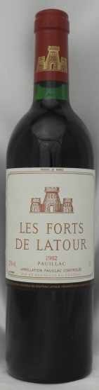 1982年 レ　フォール　ド　ラトゥール LES FORTS DE LATOUR