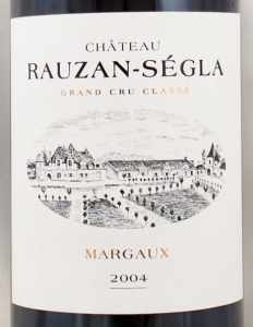 2004年 シャトー ローザン セグラ CHATEAU RAUSAN SEGLA の販売