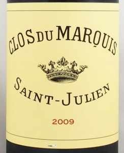 2009年 クロ デュ マルキ CLOS DU MARQUIS の販売[ヴィンテージワイン