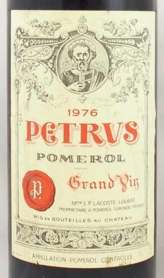 1976年 シャトー ペトリュス CHATEAU PETRUS の販売[ヴィンテージワインショップのNengou-wine.com]