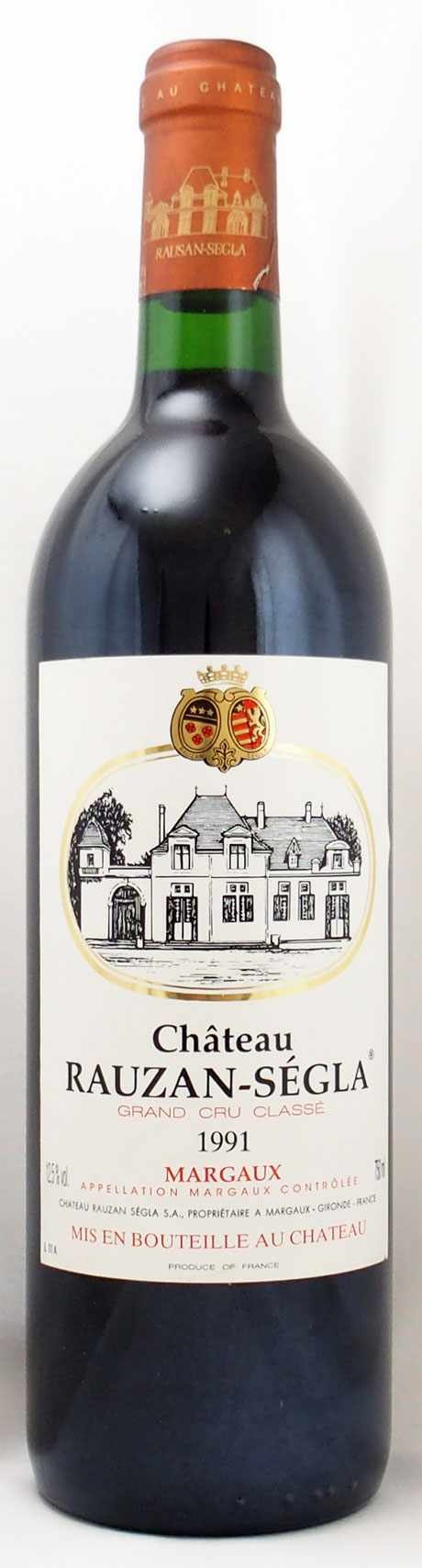 1991年 シャトー ローザン セグラ CHATEAU RAUSAN SEGLA の販売