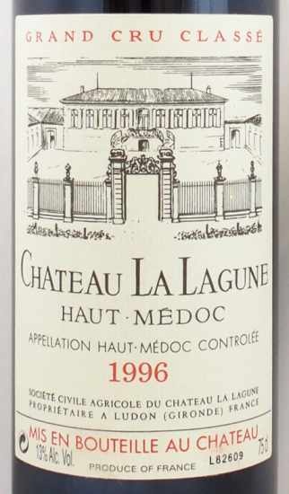 1996年 シャトー ラ ラギューヌ CHATEAU LA LAGUNE の販売