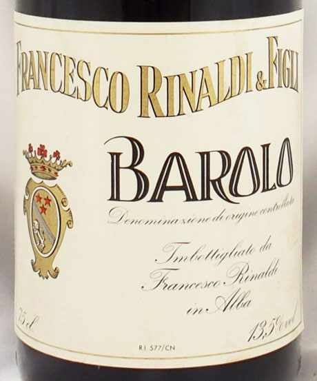 1974年 バローロ フランチェスコ・リナルディBAROLO FRANCESCO RINALDI 