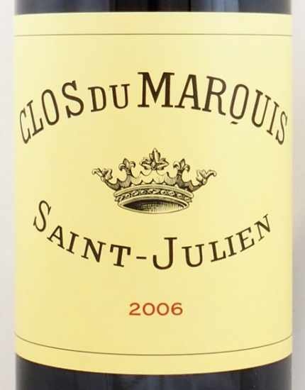 2006年 クロ デュ マルキ CLOS DU MARQUIS の販売[ヴィンテージワイン 
