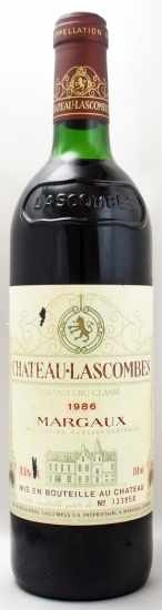 1986年 シャトー ラスコンブ CHATEAU LASCOMBES の販売[ヴィンテージ