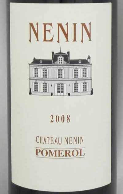 シャトー ネナンの在庫一覧 CHATEAU NENIN｜年号ワイン.com