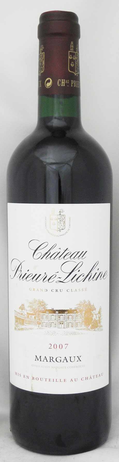 2007年 シャトー プリューレ リシーヌ CHATEAU PRIEURE LICHINE の販売