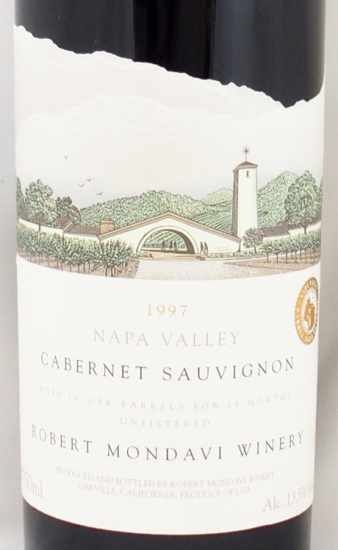 1997年 カベルネ ソーヴィニヨン リザーヴ ロバート・モンダヴィCABERNET SAUVIGNON RESERVE ROBERT  MONDAVIの販売[ヴィンテージワインショップのNengou-wine.com]