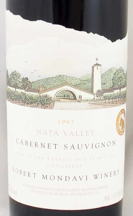 1997年 カベルネ ソーヴィニヨン リザーヴ ロバート・モンダヴィCABERNET SAUVIGNON RESERVE ROBERT MONDAVI の販売[ヴィンテージワインショップのNengou-wine.com]