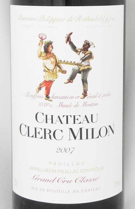シャトー クレール ミロンの在庫一覧 CHATEAU CLERC MILON｜年号ワイン.com