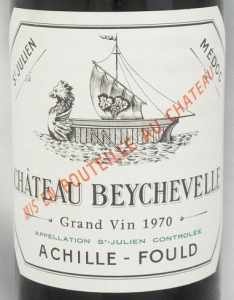 1970年シャトー ベイシュヴェル CHATEAU BEYCHEVELLE