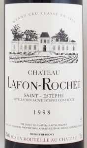 1998年 シャトー ラフォン ロシェ CHATEAU LAFON ROCHET の販売