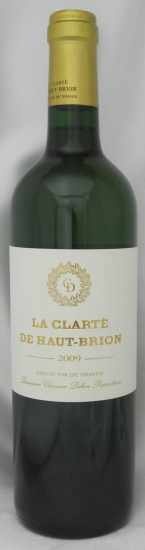 2009年 ラ　クラルテ　ド　オー　ブリオン　ブラン LA CLARTE DE HAUT BRION BLANC