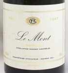 1957年ヴーヴレイ　モワルー　ル　モン VOUVRAY MOELLEUX LE MONT