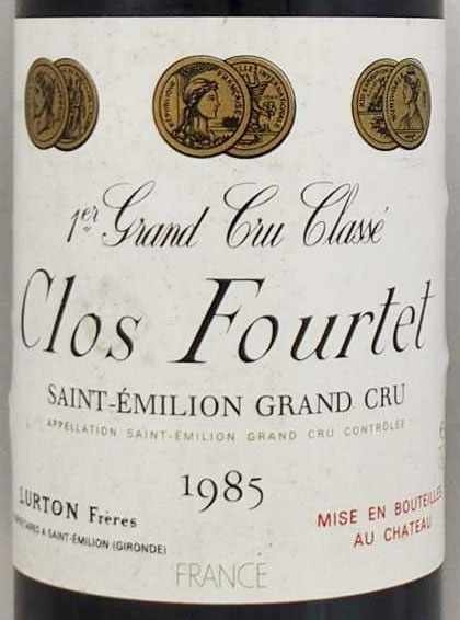 シャトー クロフルテの在庫一覧 CHATEAU CLOS FOURTET｜年号ワイン.com