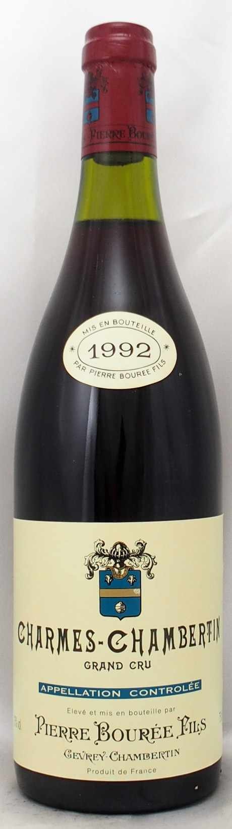公認ストア シャルム・シャンベルタン 1992年 ピエール・ブレ ワイン