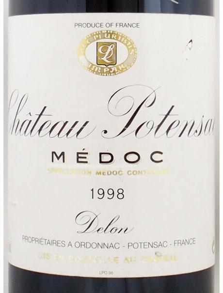 Château Potensac メドック 1998年 150cl Château Potensac メドック