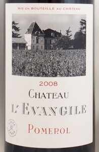 2008年 シャトー レヴァンジル CHATEAU L'EVANGILE の販売