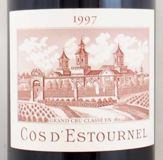 交換無料！ 1997 1997 château Cos シャトー cos d´estournel コス デストゥルネル コスデストゥルネル  Chateau 飲料・酒