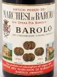 1965年 マルケージ　ディ　バローロ MARCHESI DI BAROLO 