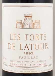 1993年 レ フォール ド ラトゥール LES FORTS DE LATOUR の販売