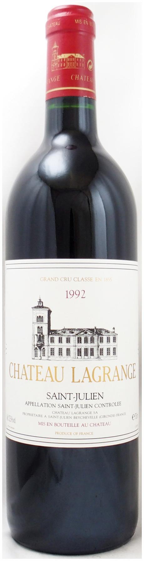 1992年 シャトー ラグランジュ CHATEAU LAGRANGE