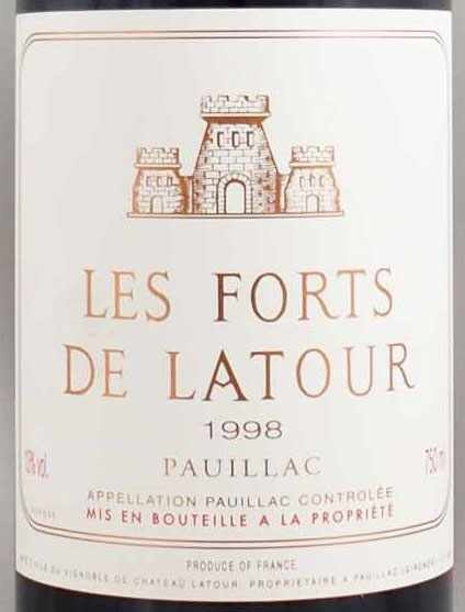 LES FORTS DE LATOUR レ フォール ド ラトゥール 1998-