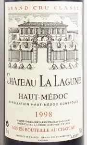 1998年シャトー　ラ　ラギューヌ CHATEAU LA LAGUNE