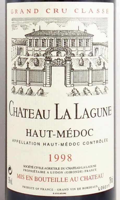 1998年 シャトー ラ ラギューヌ CHATEAU LA LAGUNE の販売