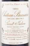 1984年シャトー ブラネール デュクリュ CHATEAU BRANAIRE DUCRU