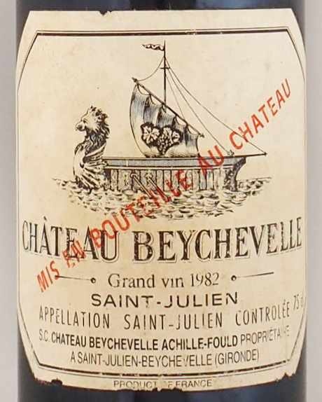 完売】1982年 シャトー ベイシュヴェル CHATEAU BEYCHEVELLE