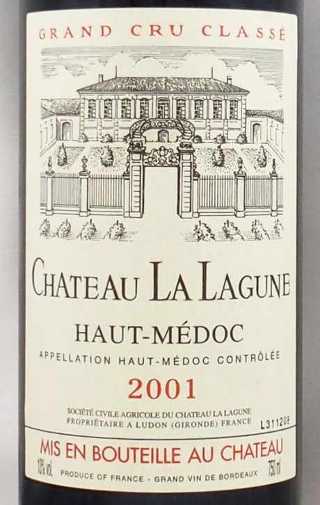 2001年 シャトー ラ ラギューヌ CHATEAU LA LAGUNE の販売 
