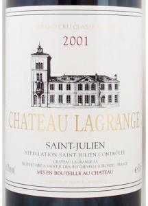 2001年 シャトー ラグランジュ CHATEAU LAGRANGE
