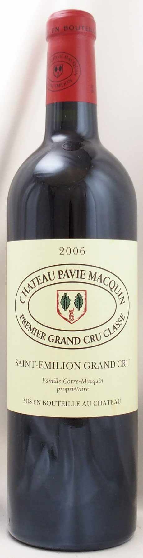 2006年 シャトー パヴィ マカン CHATEAU PAVIE MACQUIN の販売