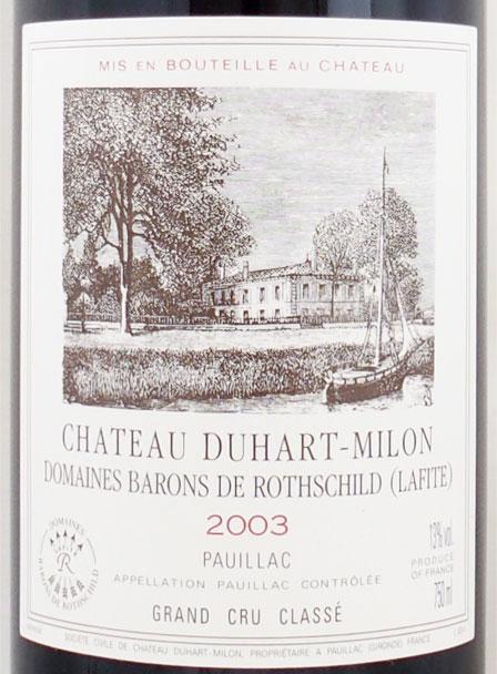 シャトー デュアール ミロン ロートシルトの在庫一覧 CHATEAU DUHART