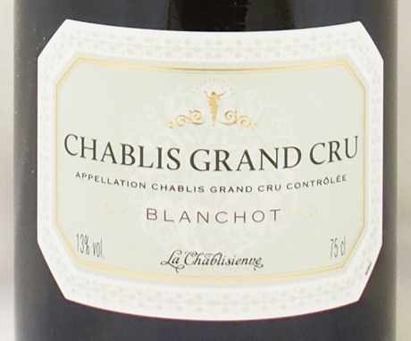 2004年 シャブリ グラン クリュ ブランショ ラ・シャブリジェンヌCHABLIS GRAND CRU BLANCHOTS LA  CHABLISIENNEの販売[ヴィンテージワインショップのNengou-wine.com]