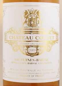2009年 シャトー クーテ CHATEAU COUTET の販売[ヴィンテージワイン ...