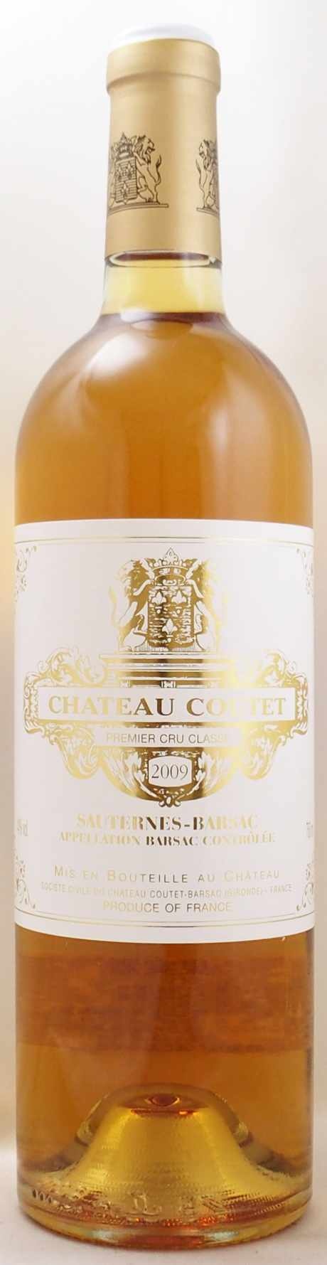 完売】2009年 シャトー クーテ CHATEAU COUTET
