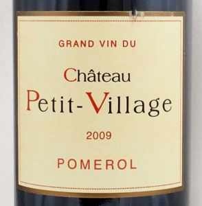 2009年 シャトー プティ ヴィラージュ CHATEAU PETIT VILLAGE の販売