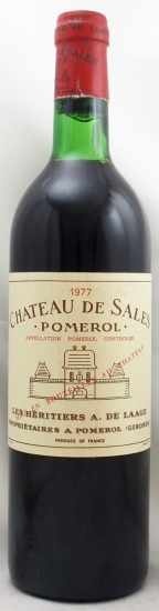 1977年 シャトー　ド　サル CHATEAU DE SALES