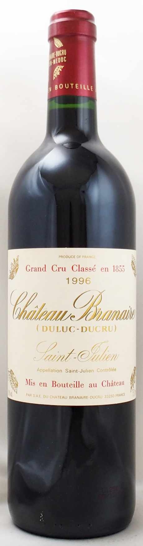1996年 シャトー シャス スプリーン CHATEAU CHASSE SPLEEN  の販売[ヴィンテージワインショップのNengou-wine.com]