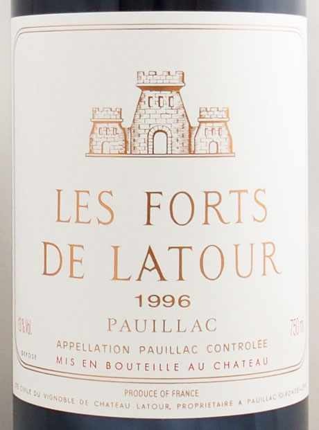1996年 レ フォール ド ラトゥール LES FORTS DE LATOUR の販売